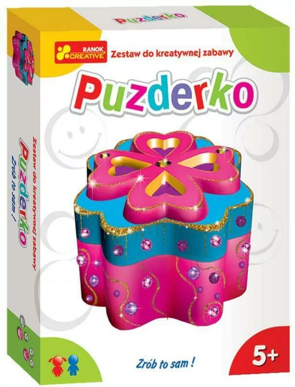Zestaw do kreatywnej zabawy. Puzderko - tantis.pl
