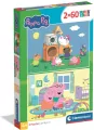 Puzzle 2x60 Peppa Pig - tantis.pl