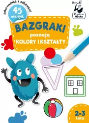Bazgraki poznają kolory i kształty. 2-3 lata