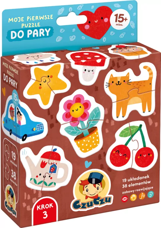 CzuCzu. Moje pierwsze puzzle. Do pary 15m+ - tantis.pl