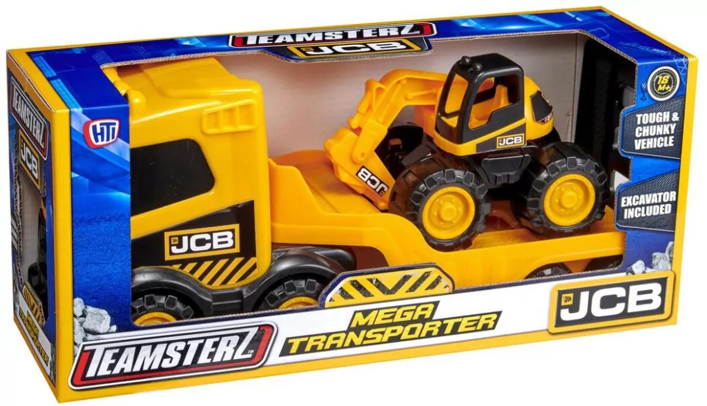 Teamsterz JCB transporter z koparką - tantis.pl