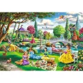 Piknik z Księżniczkami Disney. TREFL 1000 el - tantis.pl