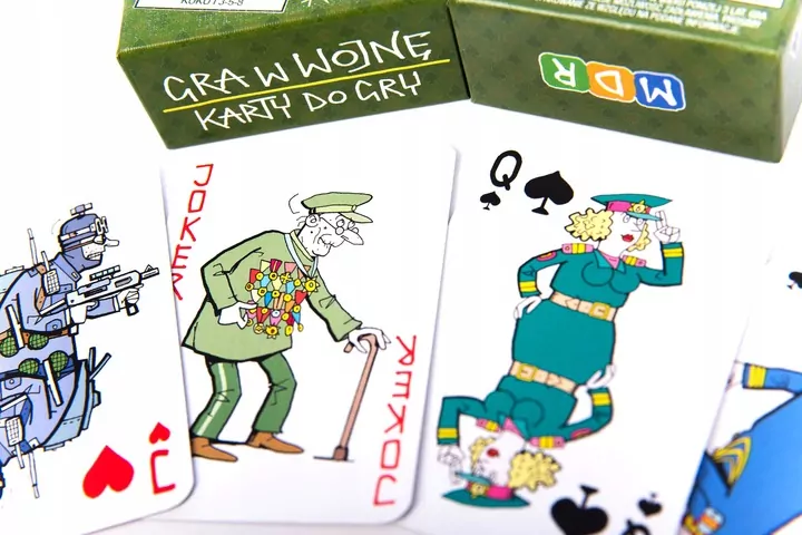 Gra w wojnę: Karty do gry - tantis.pl