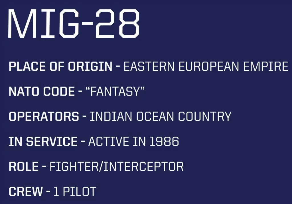 Top Gun MIG-28 - tantis.pl