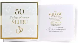 Karnet Primus Rocznica ślubu 50