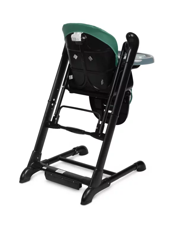 Caretero Krzesełko + huśtawka Indigo czarno zielone - tantis.pl