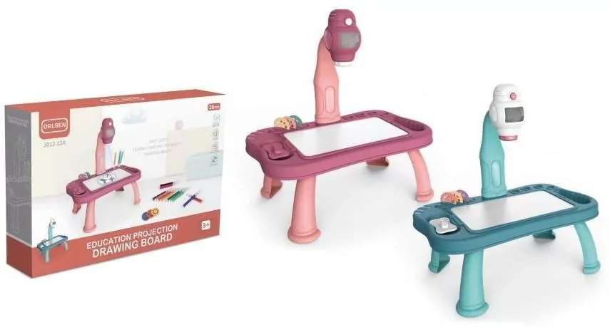 Stoliczek do rysowania z projektorem mix - tantis.pl