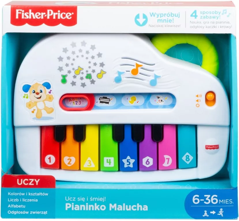 Pianinko Malucha. Ucz się i śmiej! - tantis.pl