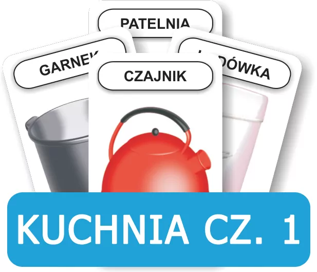 Rozwijamy mowę i myślenie. Kuchnia. Część  1 - tantis.pl