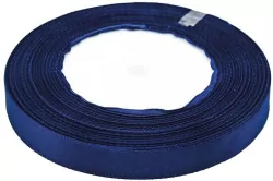Wstążka satynowa granatowa 12mmx32m