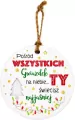 Zawieszka ceramiczna Boże Narodzenie - tantis.pl