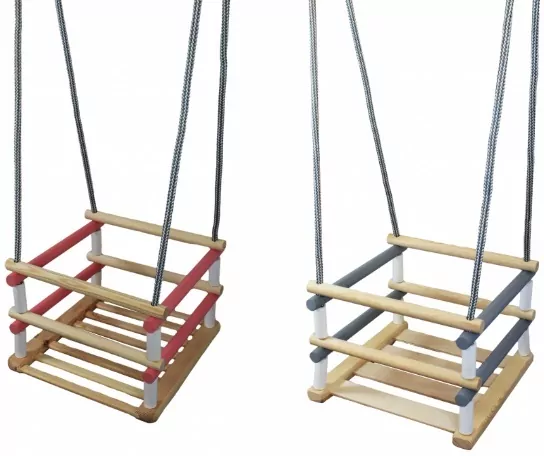 Huśtawka drewniana - tantis.pl