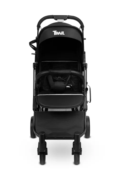 Caretero Trail wózek spacerowy black - tantis.pl