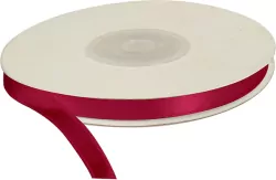 Wstążka dekoracyjna satynowa 6mm/25m różowa