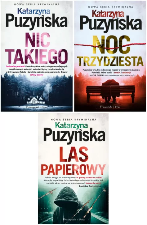 Pakiet: Nic takiego / Noc trzydziesta / Las papierowy. Zalesie. Tom 1-3 - tantis.pl