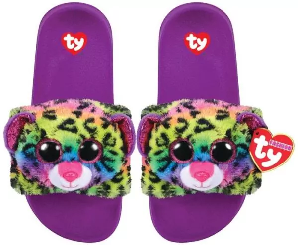 Gear TY Dotty. Kapcie Kolorowy Lampart. Roz. L (36-39) - tantis.pl