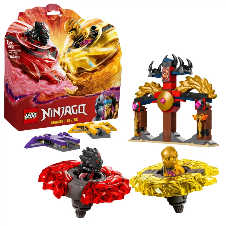LEGO® Ninjago. Smocze Spinjitzu — zestaw bitewny 71826 - tantis.pl