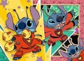 Ravensburger. Puzzle dla dzieci 2D 4w1. Disney Stitch - tantis.pl