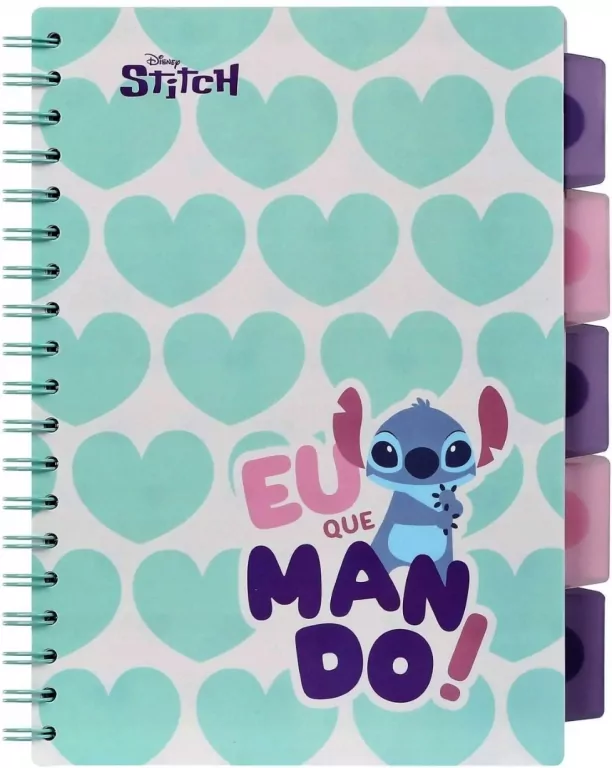Kołobrulion B5 Disney Fashion Stitch 100 kartek wzór 2 - tantis.pl