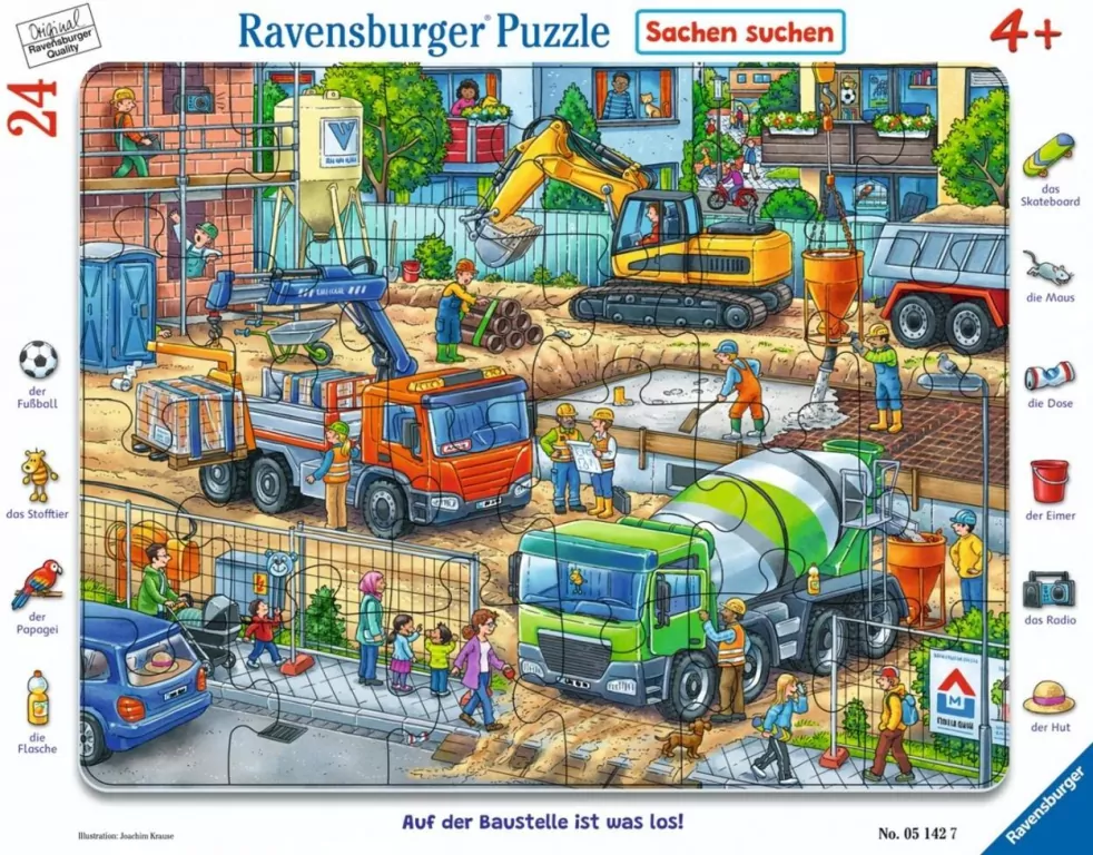 Puzzle 24 Construction Site Frame - tantis.pl