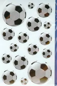 Naklejki papierowe Z Design Football - tantis.pl