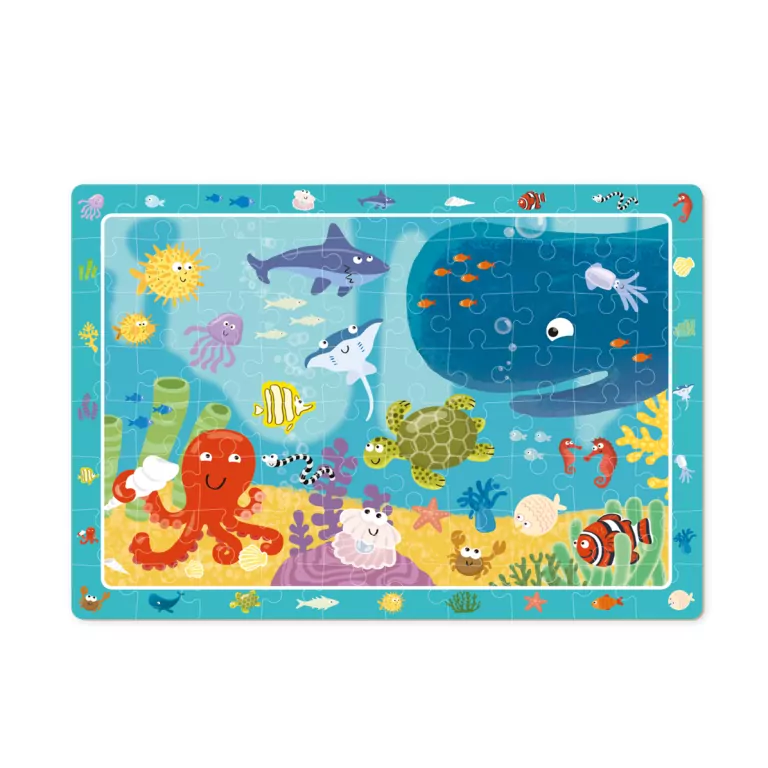 DODO. Puzzle obserwacyjne Zwierzęta morskie - tantis.pl