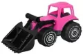 Traktor z ładowaczem 32cm różowy - tantis.pl