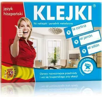 Klejki. Język hiszpański - tantis.pl