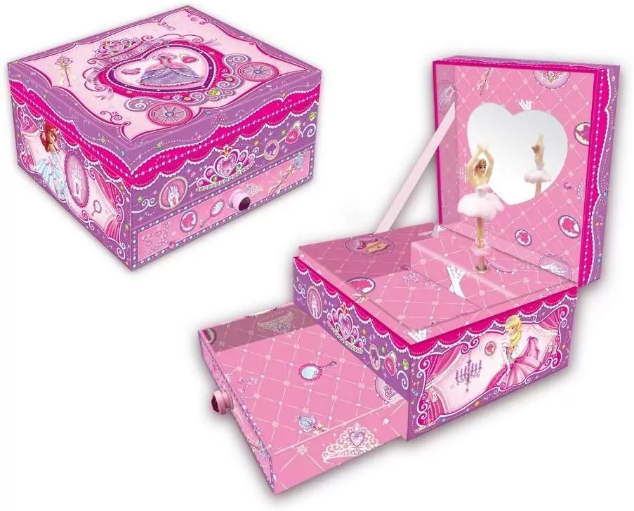 Pozytywka z szufladką Księżniczki - tantis.pl