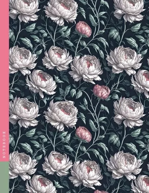 Notatnik 128x165/48K linia kwiaty FRESH - tantis.pl