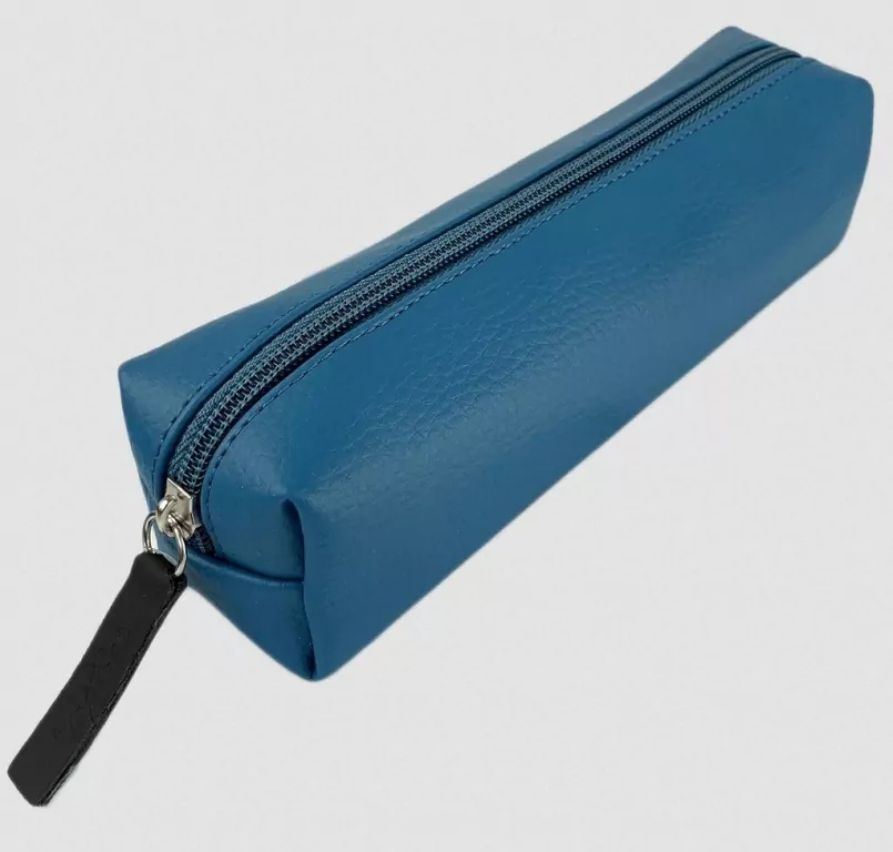 Piórnik mini prostokąt Denim Blue - tantis.pl