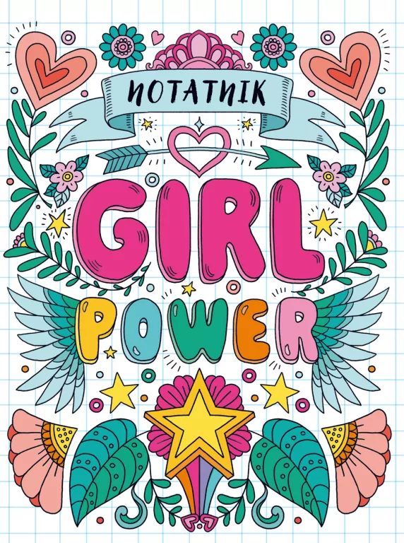 Notatnik Girl Power - tantis.pl