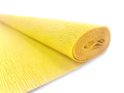 Krepina Premium Interdruk 200x50 cm nr 103 cytrynowy