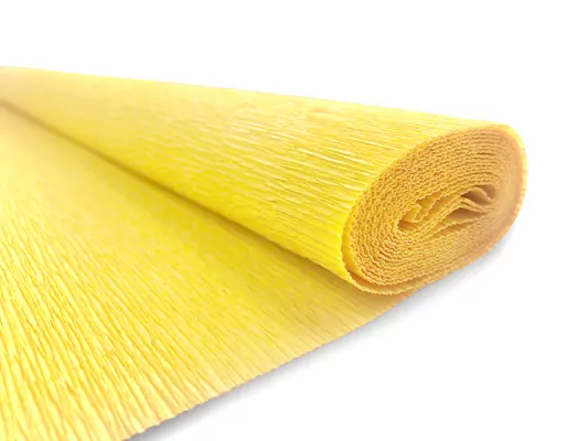 Krepina Premium Interdruk 200x50 cm nr 103 cytrynowy