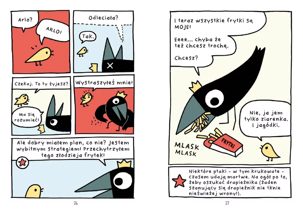 Król ptaków. Arlo i Pips - tantis.pl