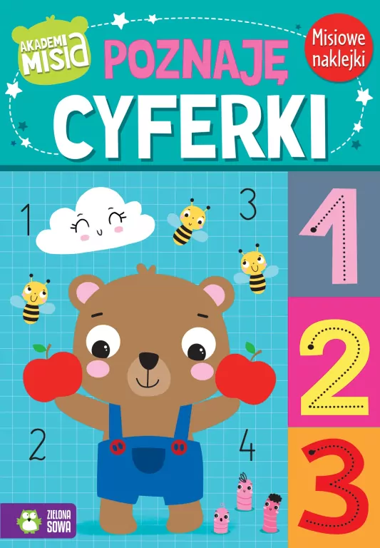 Poznaję cyferki. Akademia Misia - tantis.pl
