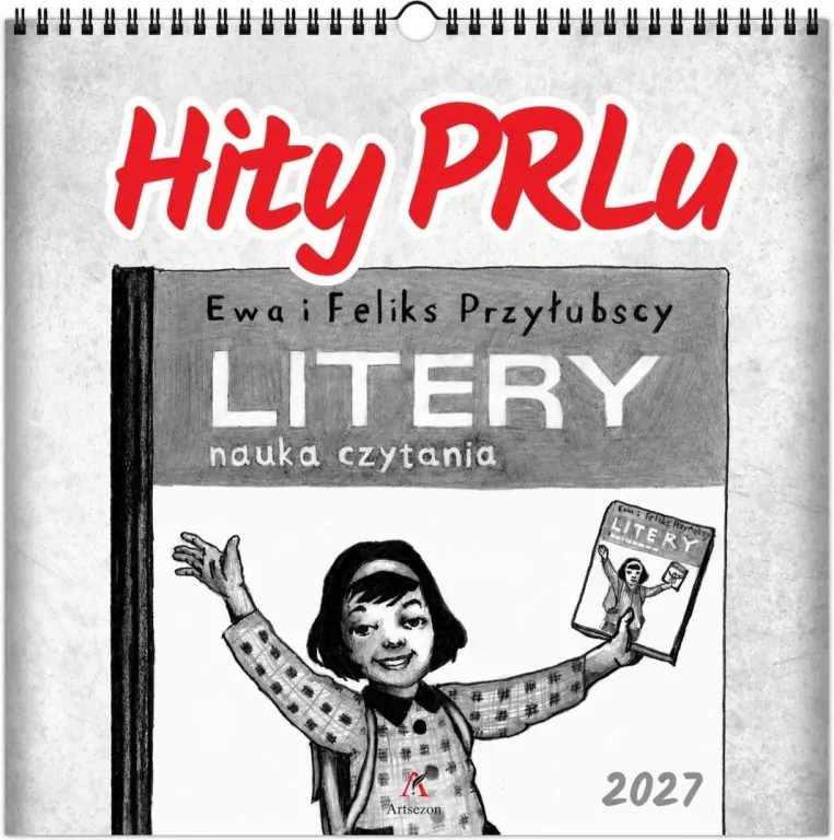 Kalendarz 2027 wieloplanszowy 33x33cm Hity PRLu - tantis.pl