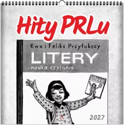 Kalendarz 2027 wieloplanszowy 33x33cm Hity PRLu