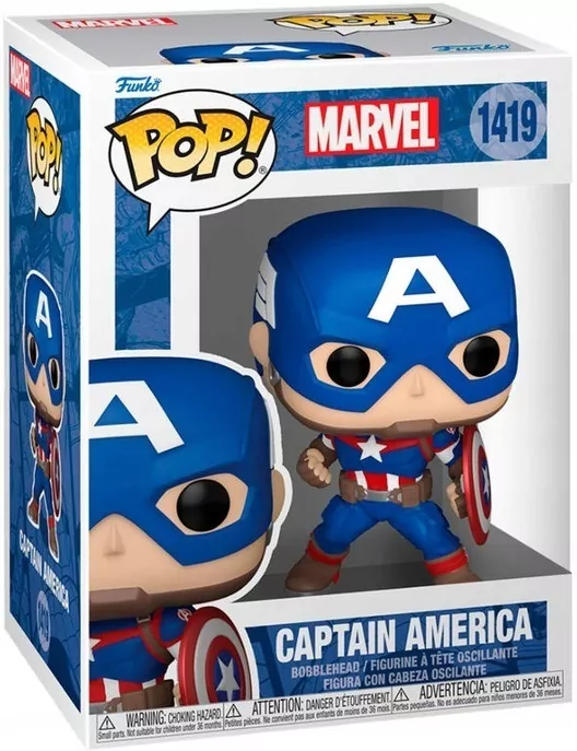Funko Figurka POP Marvel: Captain America - tantis.pl