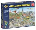Puzzle 1000. Jan van Haasteren. Zacisze na wyspie Texel - tantis.pl