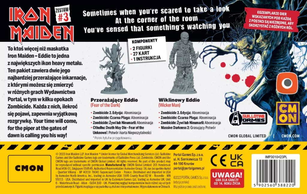Zoombicide: Iron Maiden pack 3 PORTAL - tantis.pl