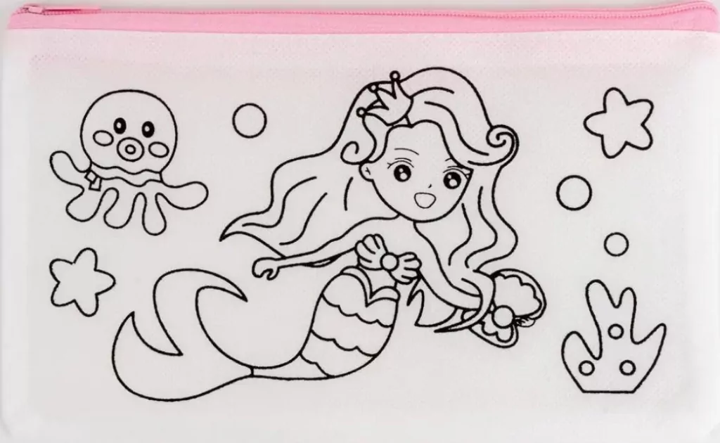 Piórnik etui Tinting mermaid - tantis.pl