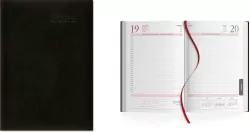 Kalendarz 2026 książkowy A5 dzienny czarny SK2