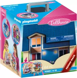 Przenośny domek dla lalek. Dollhouse 70985