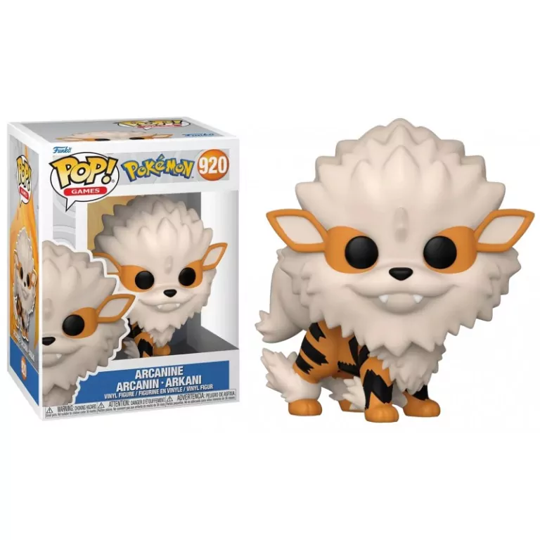 Arcanine.  Pokemon. Funko POP - tantis.pl