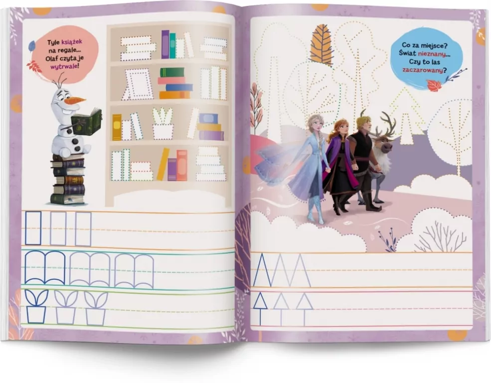 Kraina lodu II. Rysujemy Szlaczki - tantis.pl