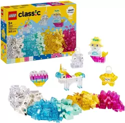 LEGO® Magiczny zestaw z przezroczystymi klockami 11040
