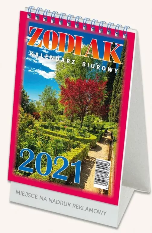 Kalendarz 2021 Biurowy Zodiak TELEGRAPH - tantis.pl