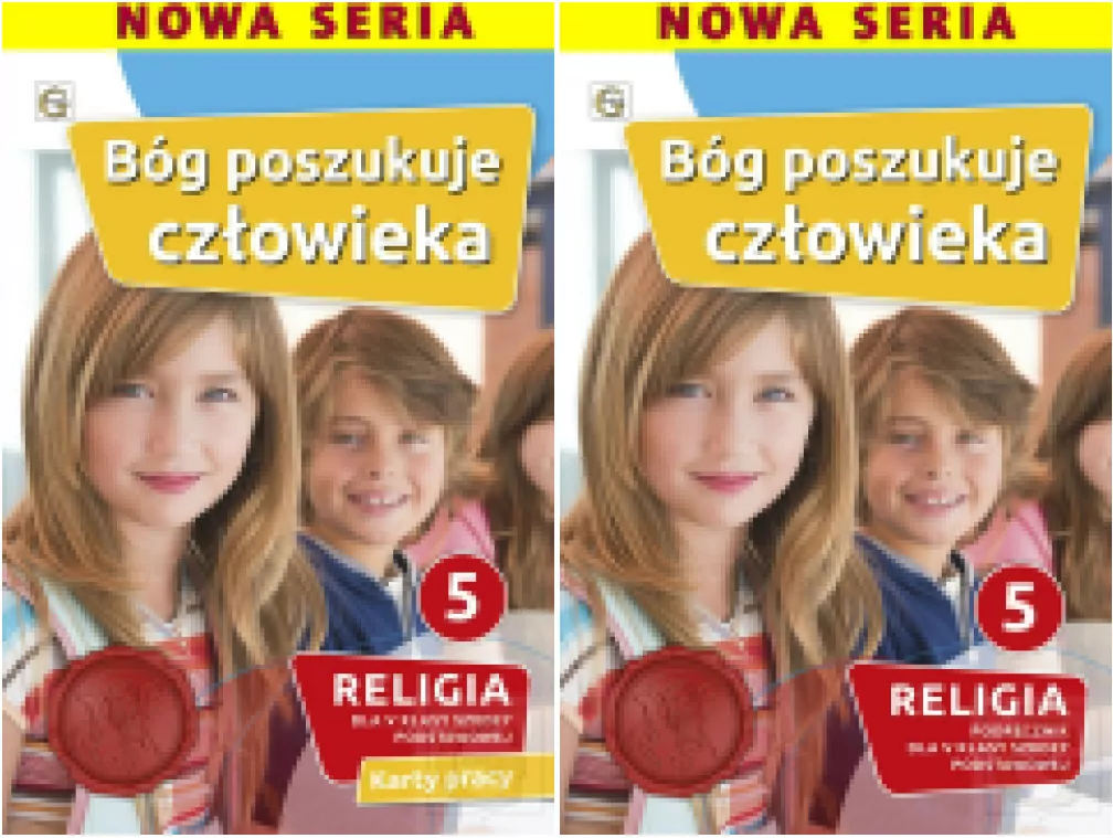 Pakiet: Bóg poszukuje człowieka 5. Podręcznik / Karty pracy dla V klasy szkoły podstawowej - tantis.pl