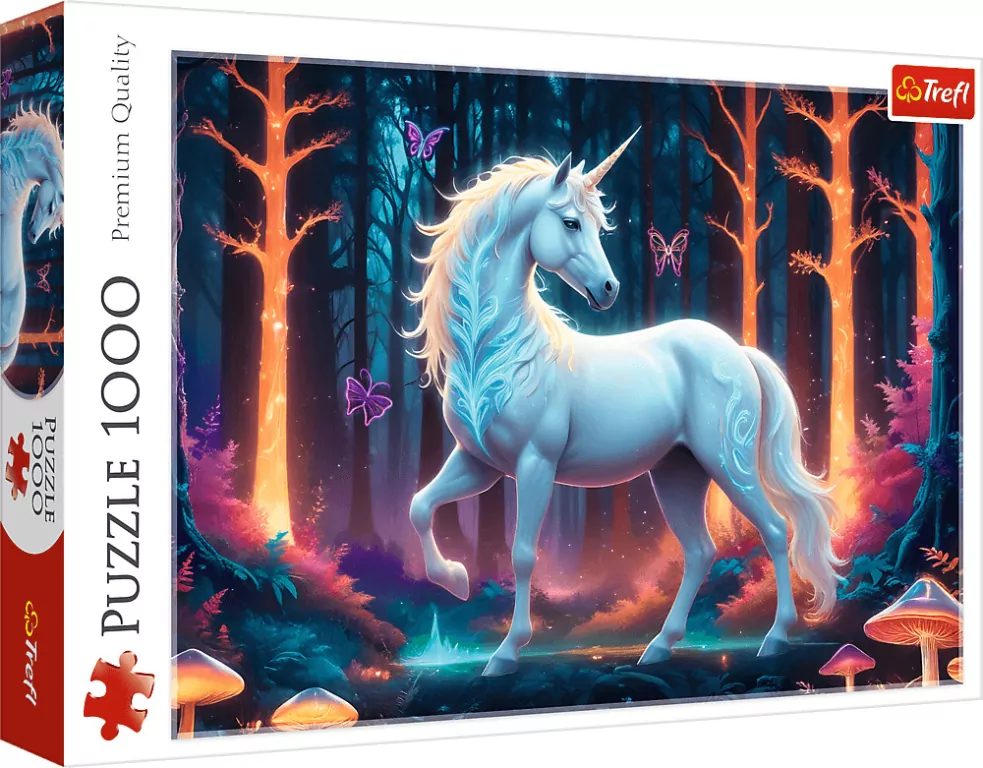 Puzzle 1000 Mistyczny jednorożec TREFL - tantis.pl